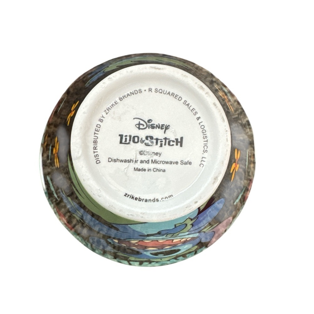 Disney Stitch Tropical Design Ramen Noodle Rice Bowl Kitchen Dining Summer Decor - Picture 4 of 4